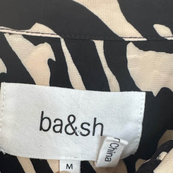 NEW BA&SH gala shirt size M jungle print - Picture 10 of 13
